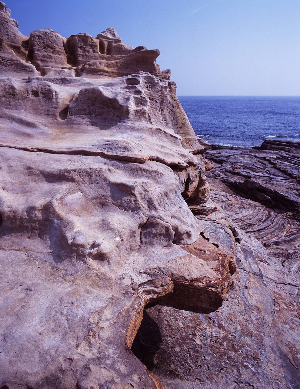 Smooth rock